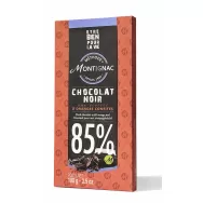 Ciocolata neagra 85% coaja portocala eco 100g - MONTIGNAC