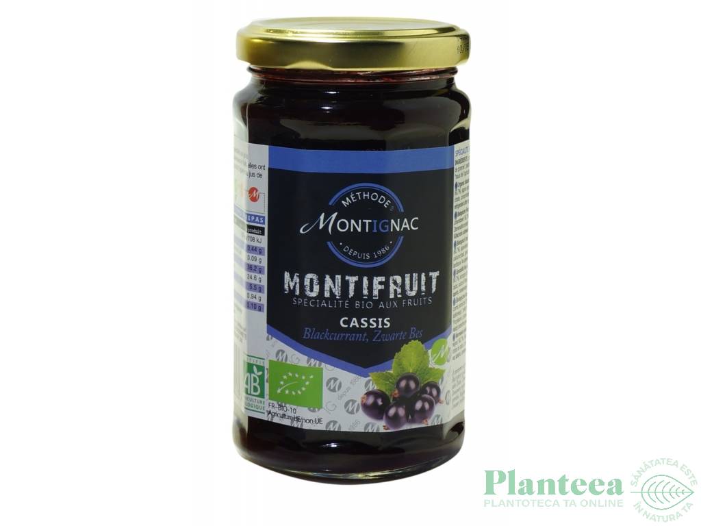 Gem coacaze negre 250g - MONTIGNAC