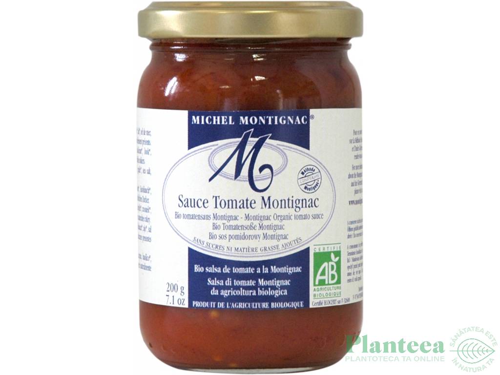 Sos tomat busuioc Montignac 200g - MONTIGNAC