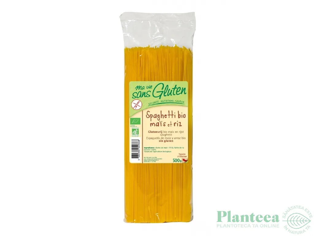 Paste spaghete porumb orez eco 500g - MA VIE SANS GLUTEN