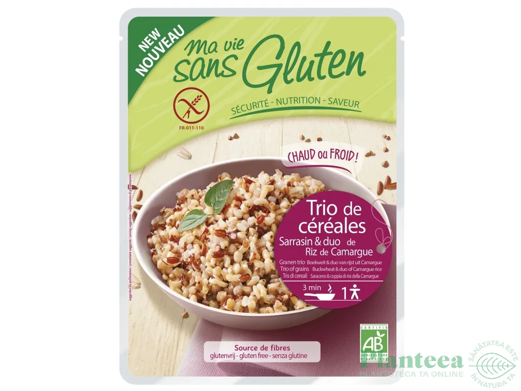 Mix cereale trio eco 220g - MA VIE SANS GLUTEN