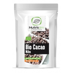 Cacao boabe Criollo eco 250g - NUTRISSLIM