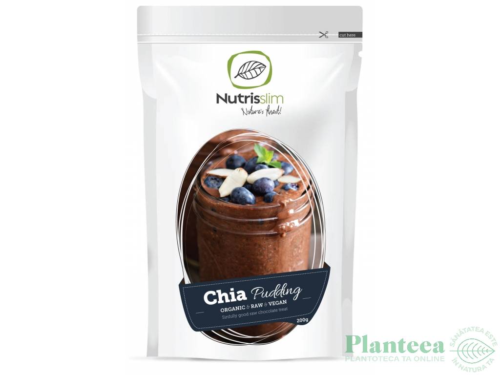 Praf budinca chia eco 200g - NUTRISSLIM