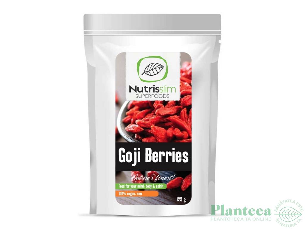 Goji fructe uscate eco 125g - NUTRISSLIM