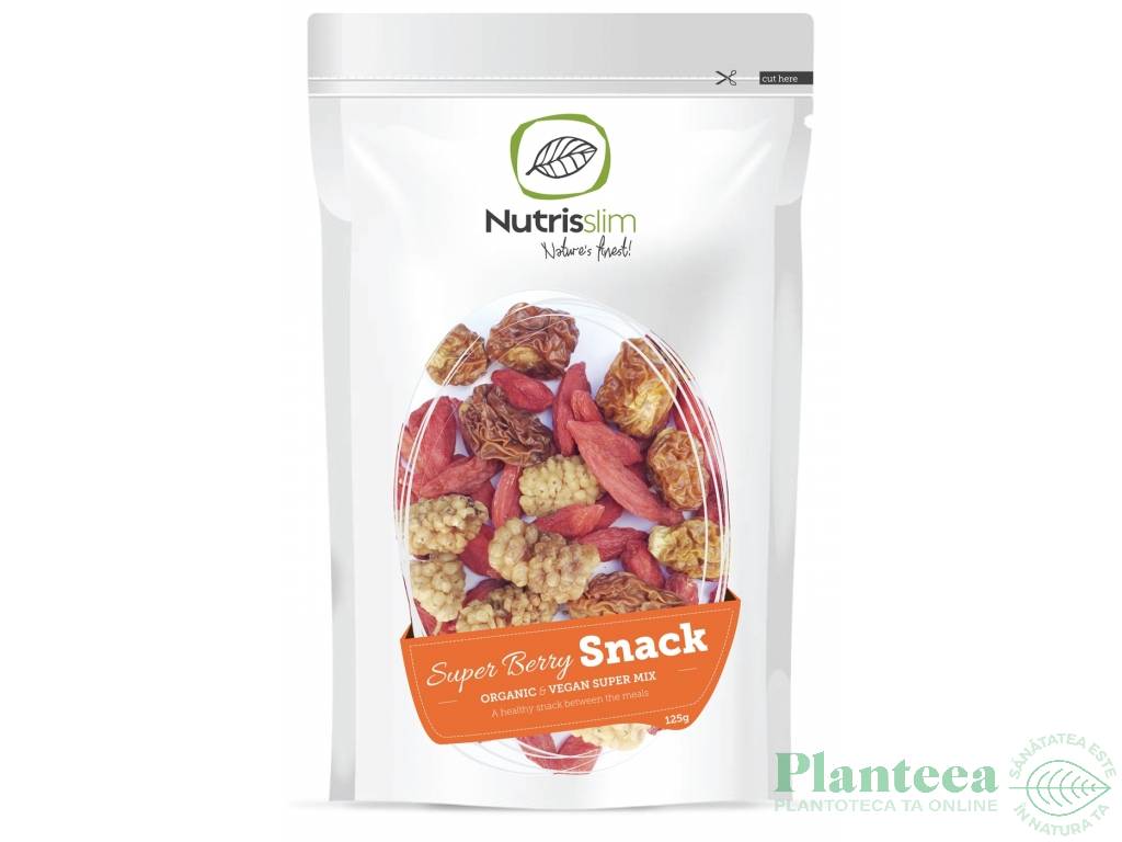 Mix fructe uscate eco 125g - NUTRISSLIM