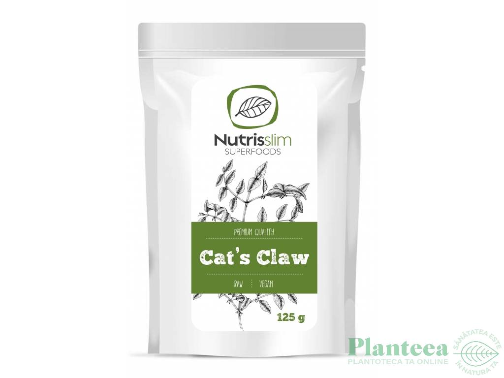 Pulbere cat`s claw eco 125g - NUTRISSLIM
