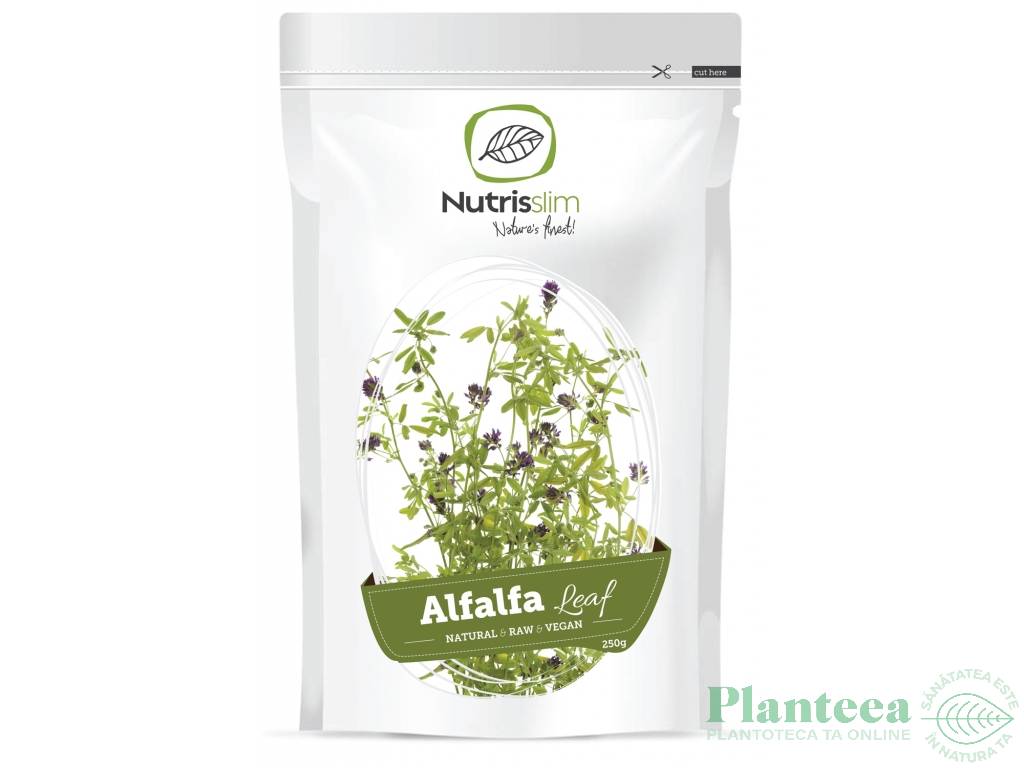 Pulbere lucerna verde [alfalfa] eco 250g - NUTRISSLIM