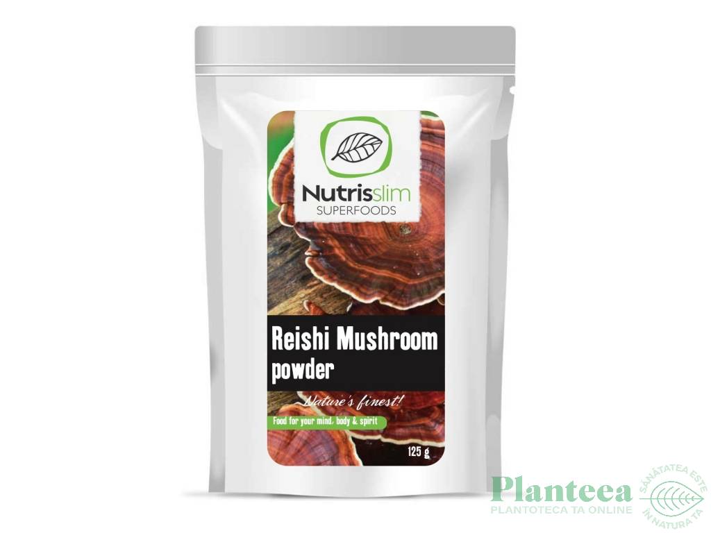 Pulbere reishi eco 125g - NUTRISSLIM