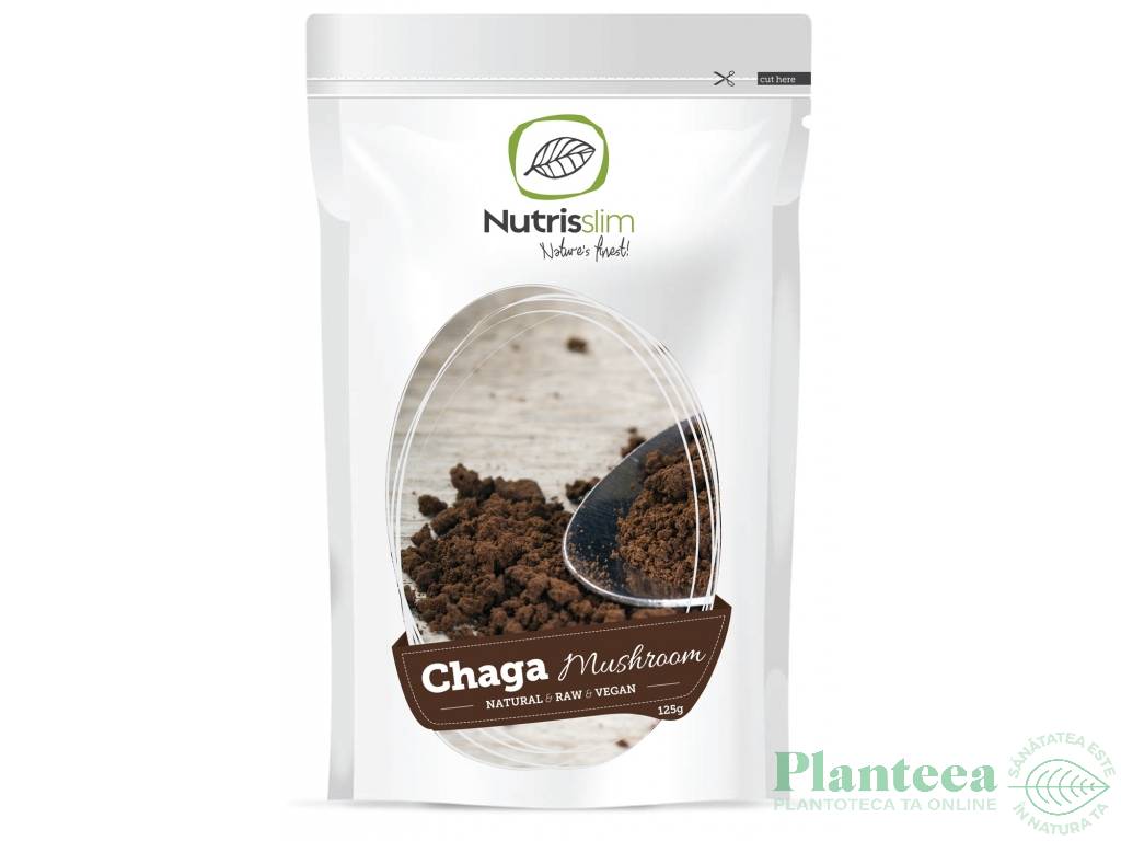 Pulbere chaga eco 125g - NUTRISSLIM