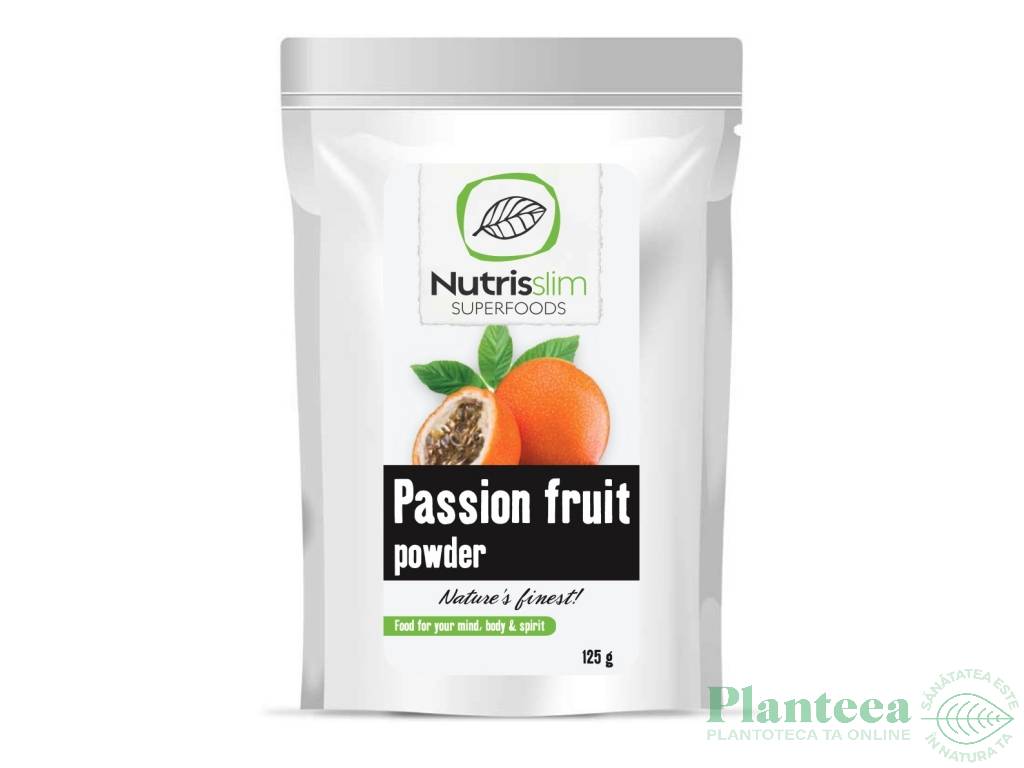 Pulbere fructul pasiunii eco 125g - NUTRISSLIM