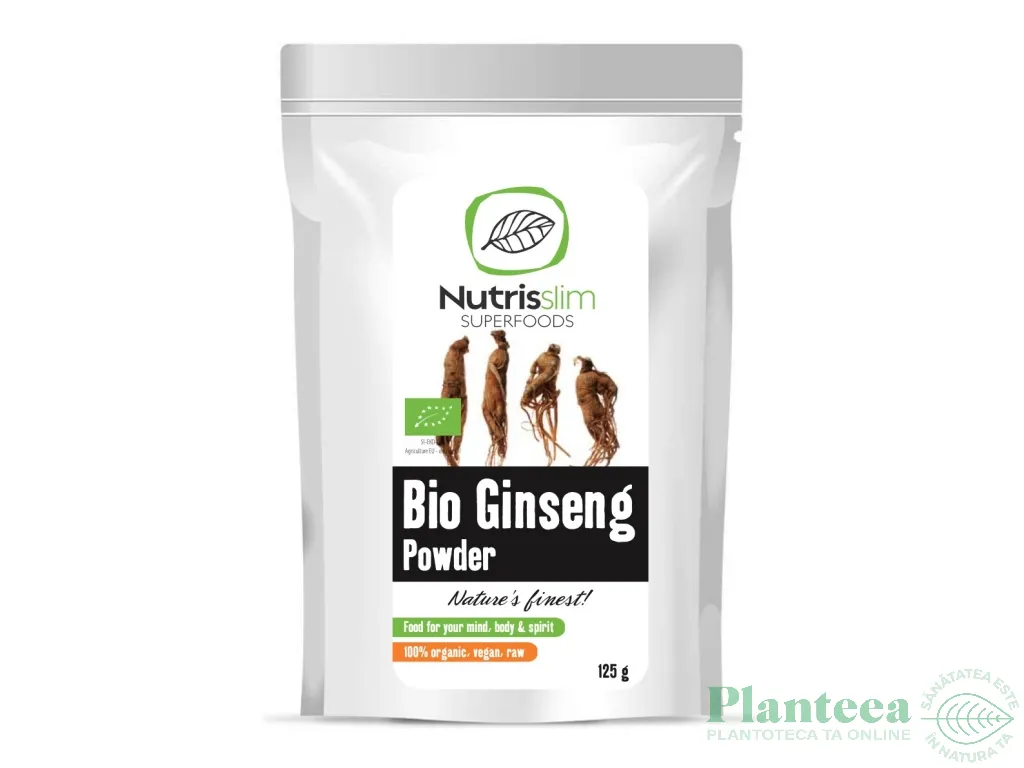 Pulbere ginseng panax eco 170g - NUTRISSLIM