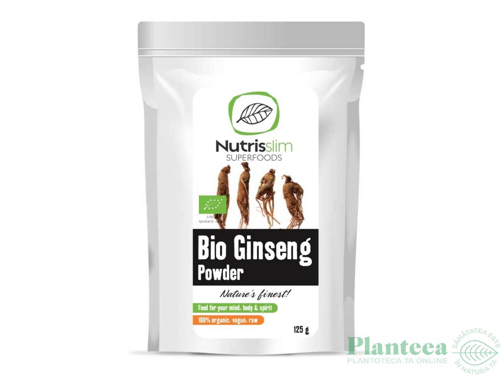 Pulbere ginseng panax eco 170g - NUTRISSLIM