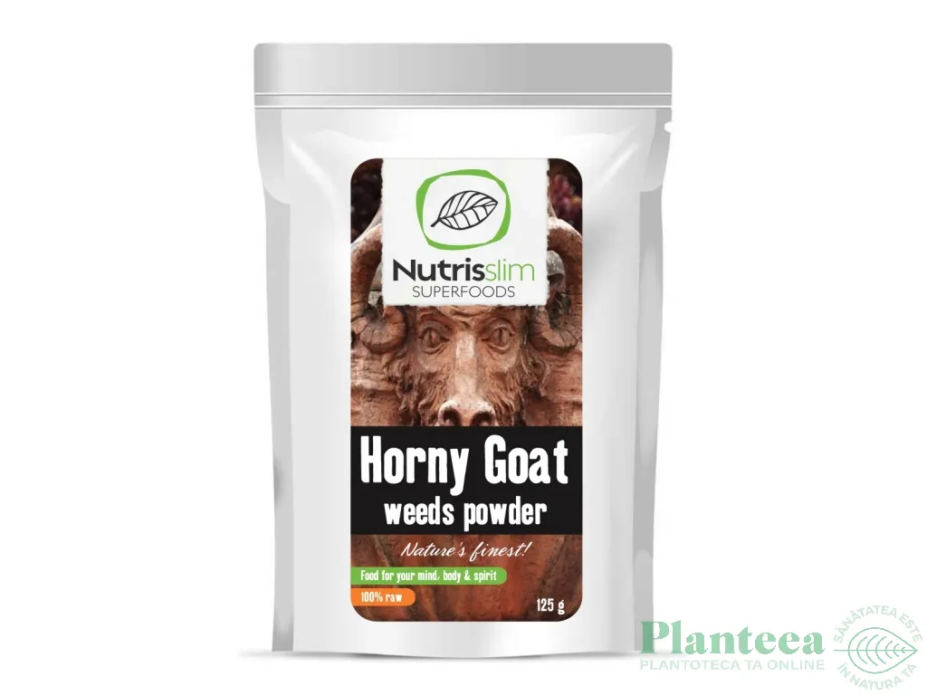 Pulbere horny goat weed eco 125g - NUTRISSLIM