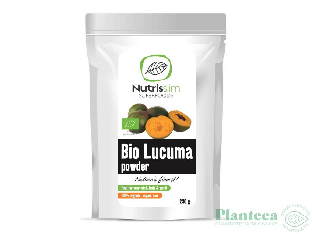 Pulbere lucuma eco 250g - NUTRISSLIM