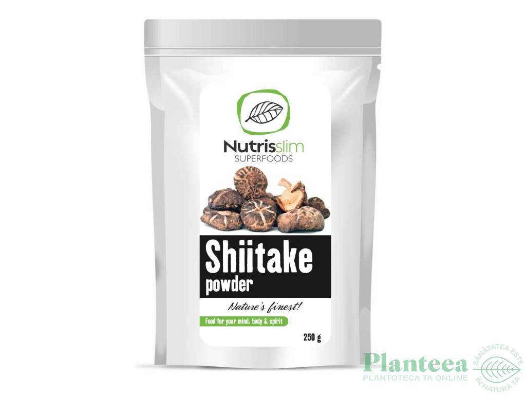 Pulbere shiitake eco 250g - NUTRISSLIM