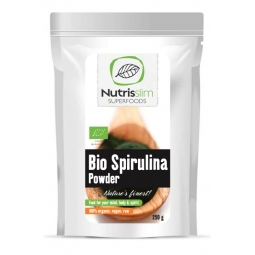 Pulbere spirulina eco 250g - NUTRISSLIM