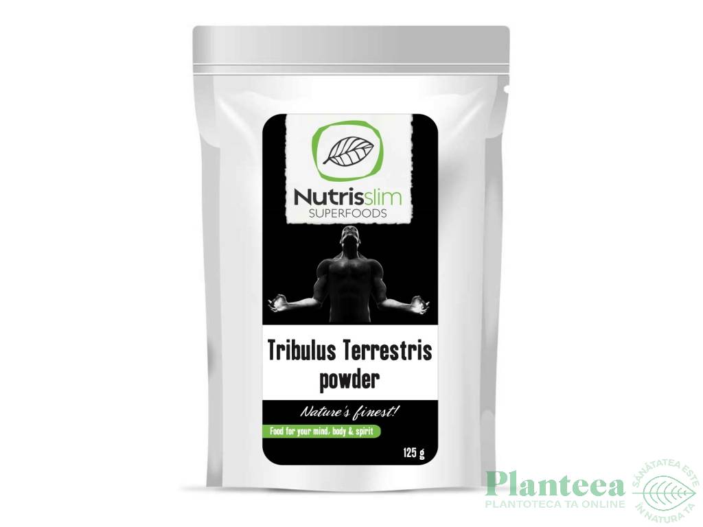 Pulbere tribulus terrestris eco 125g - NUTRISSLIM