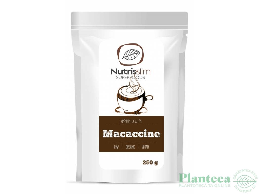 Pulbere macaccino eco 250g - NUTRISSLIM