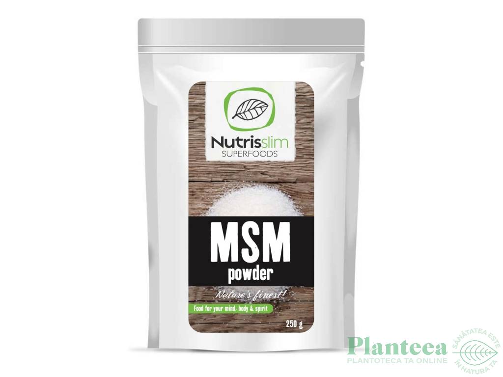 Pulbere MSM eco 250g - NUTRISSLIM