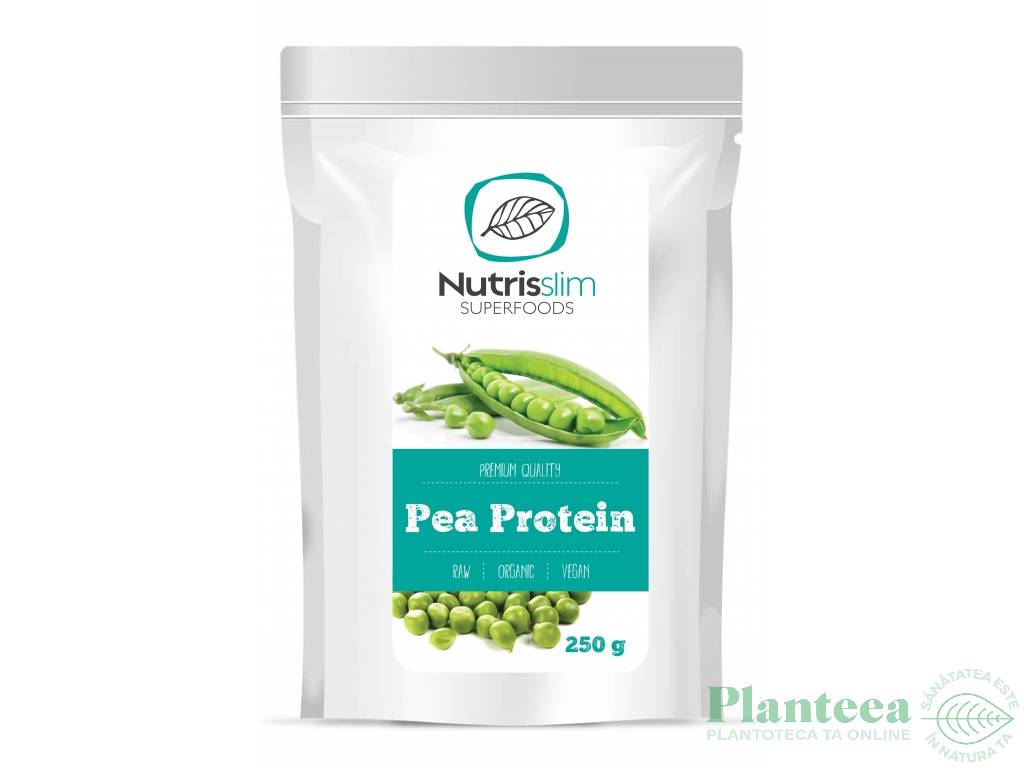 Pulbere proteica mazare eco 250g - NUTRISSLIM