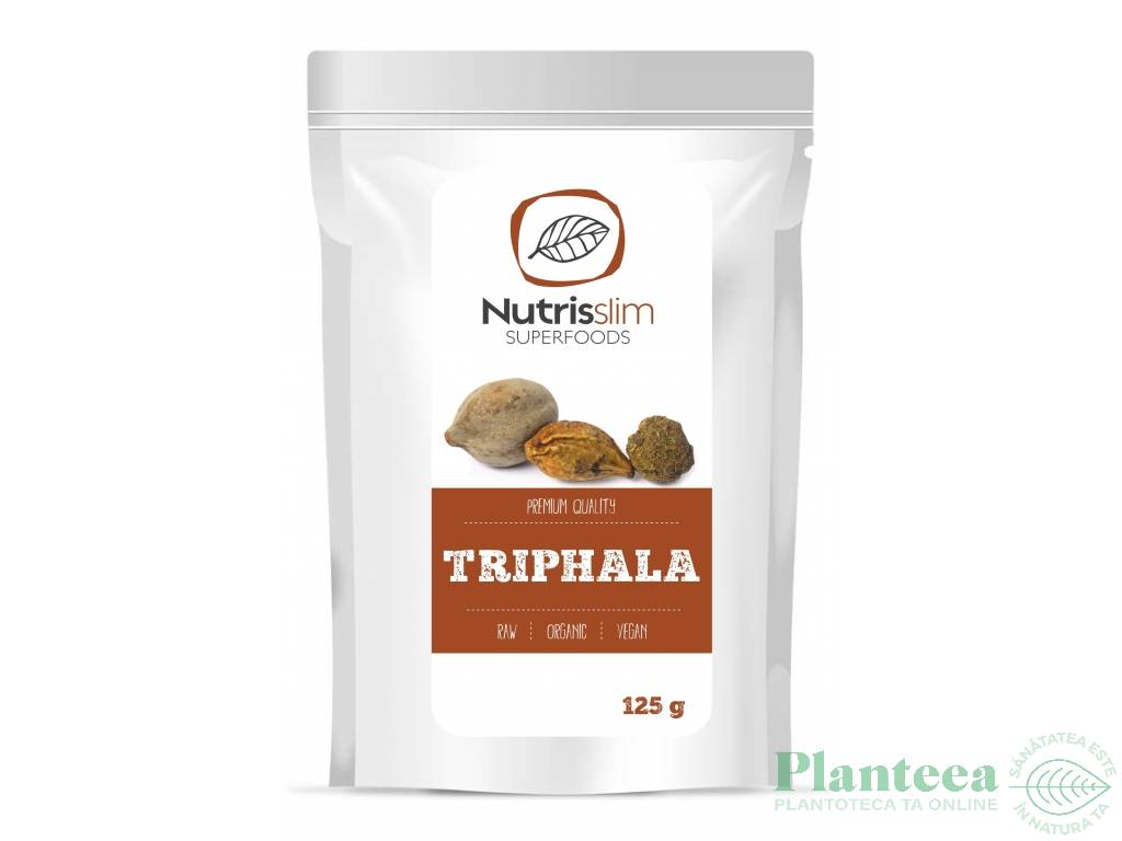 Pulbere triphala eco 125g - NUTRISSLIM