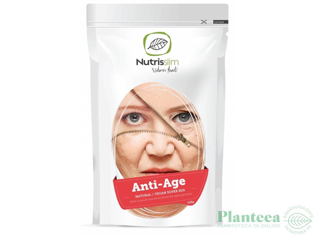 Pulbere mix vegan Anti Age eco 125g - NUTRISSLIM