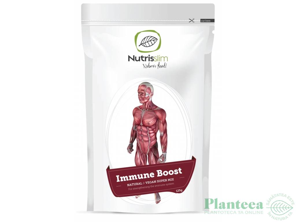 Pulbere mix vegan Immune Boost eco 125g - NUTRISSLIM