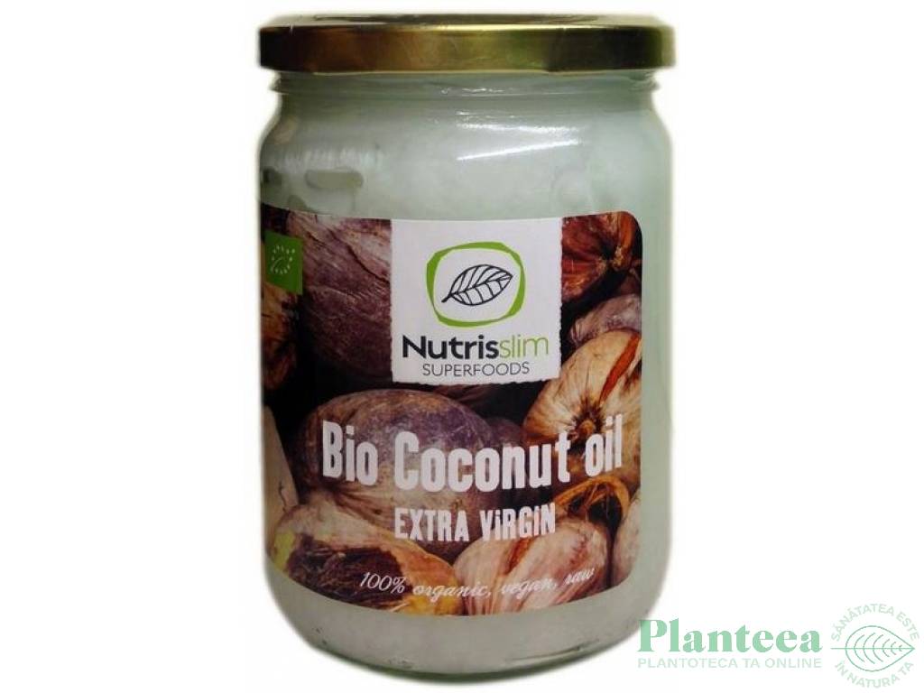 Ulei cocos extravirgin eco 500g - NUTRISSLIM