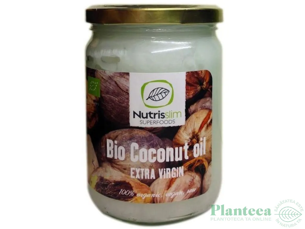 Ulei cocos extravirgin eco 500g - NUTRISSLIM