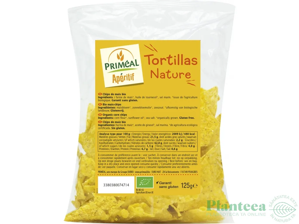 Chipsuri porumb eco 125g - PRIMEAL