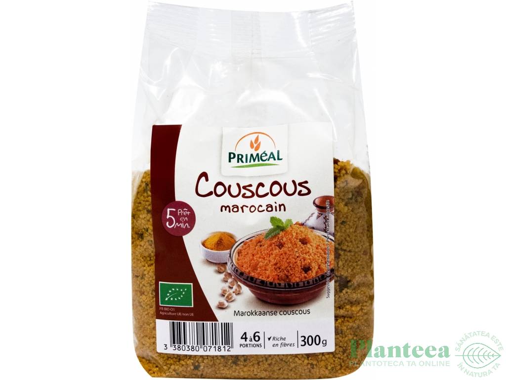 Cuscus grau marocan eco 300g - PRIMEAL