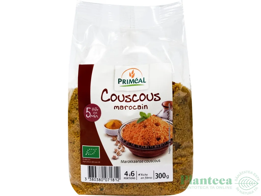 Cuscus grau marocan eco 300g - PRIMEAL