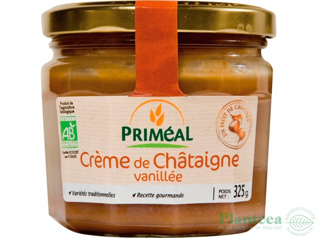 Crema desert castane vanilie eco 325g - PRIMEAL