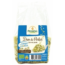 Paste perle duo grau spanac eco 500g - PRIMEAL