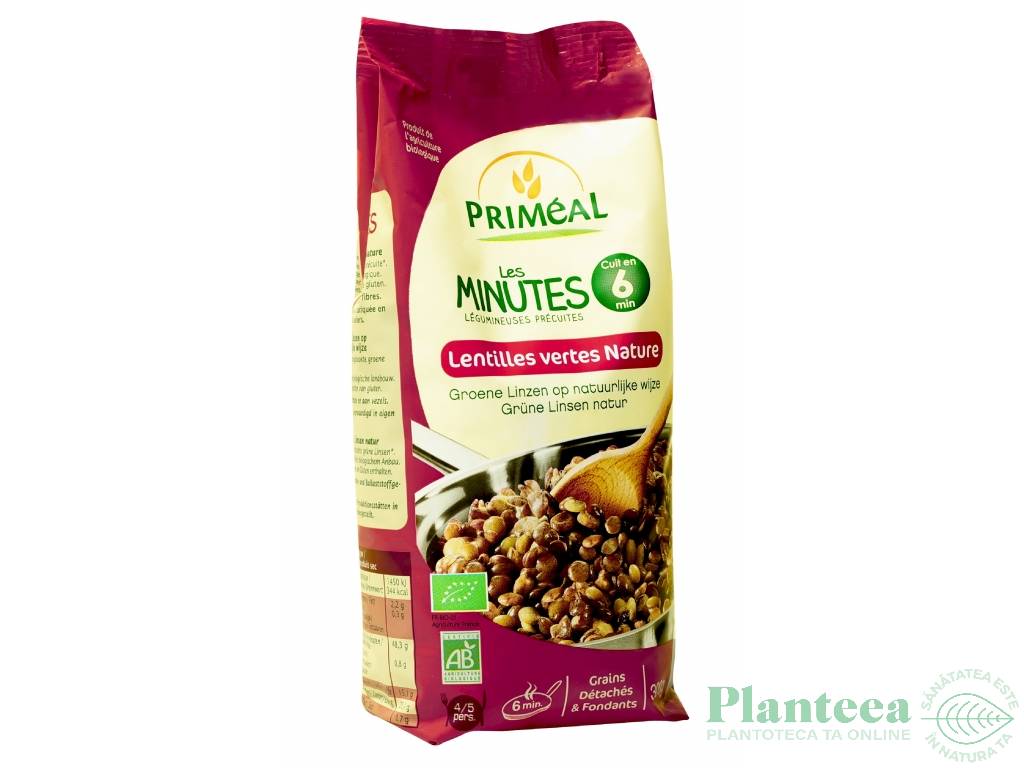 Linte verde Les Minutes boabe eco 300g - PRIMEAL