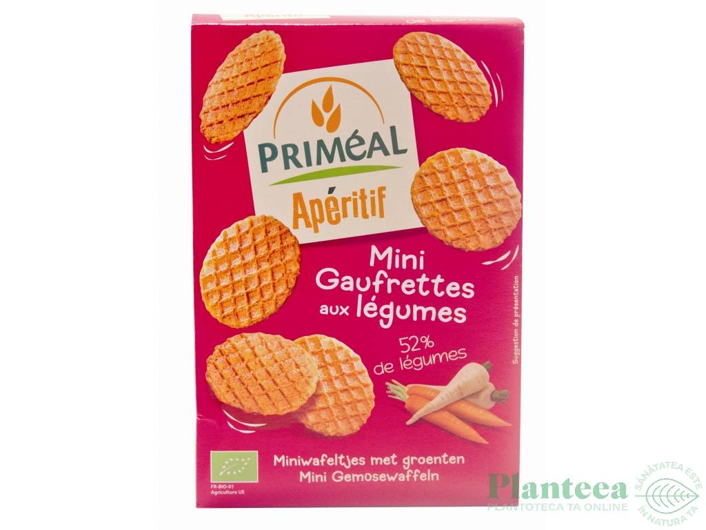 Mini gaufre cu legume eco 49g - PRIMEAL