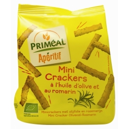 Mini crackers ulei masline rozmarin eco 100g - PRIMEAL