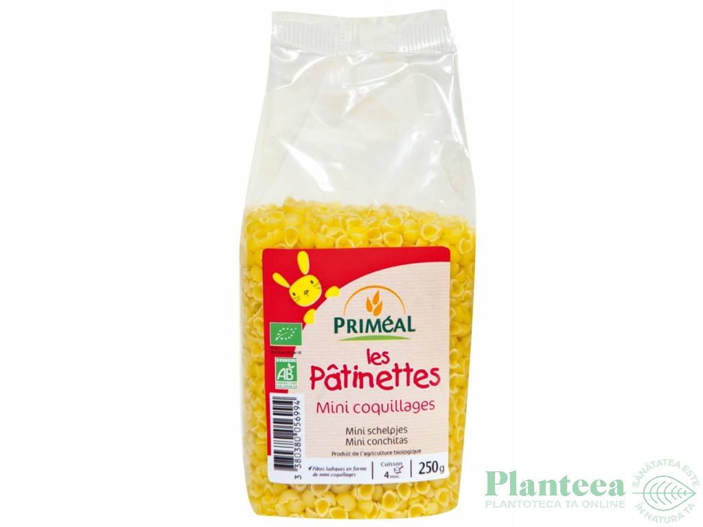 Paste mini scoici grau Les Patinettes eco 250g - PRIMEAL