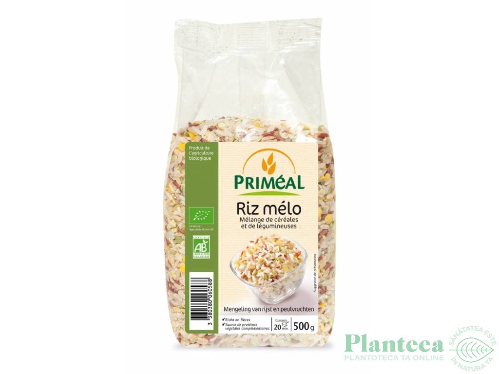 Melanj orez mixt mazare Melo eco 500g - PRIMEAL