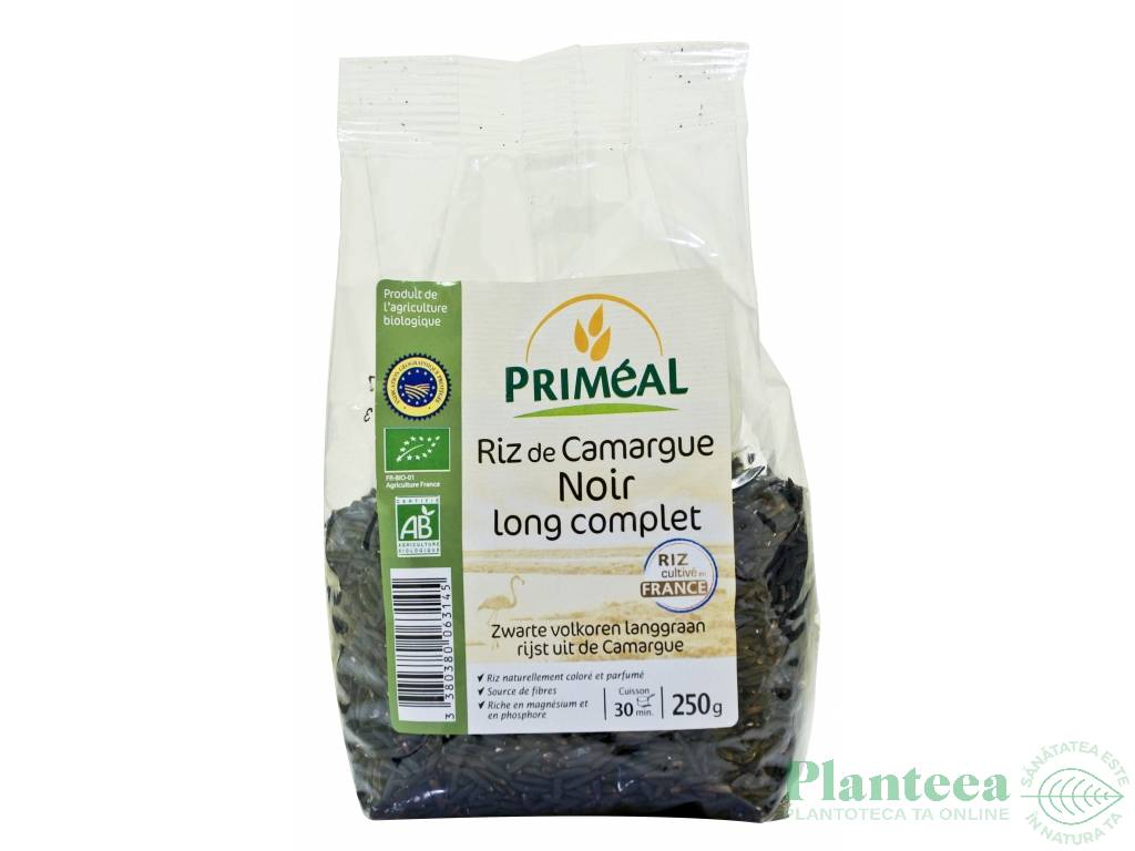 Orez negru integral Camargue eco 250g - PRIMEAL