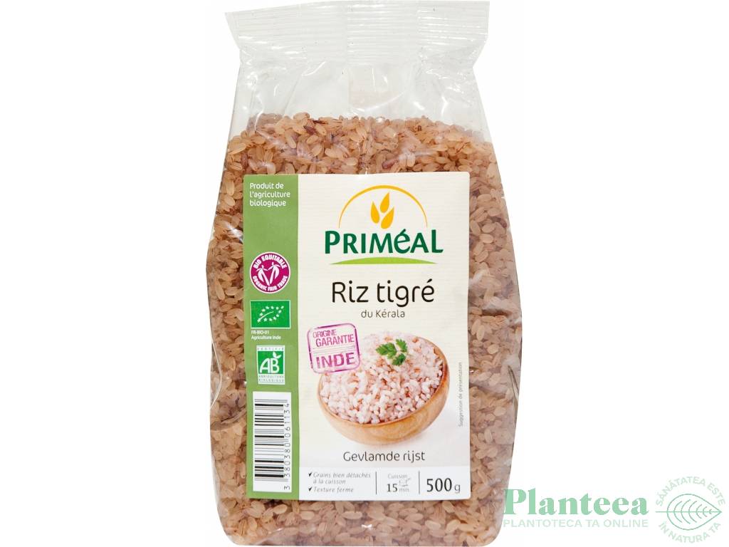 Orez rosu tigrat eco 500g - PRIMEAL