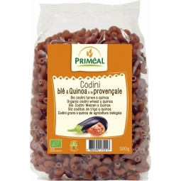 Paste codini grau quinoa provensal eco 500g - PRIMEAL