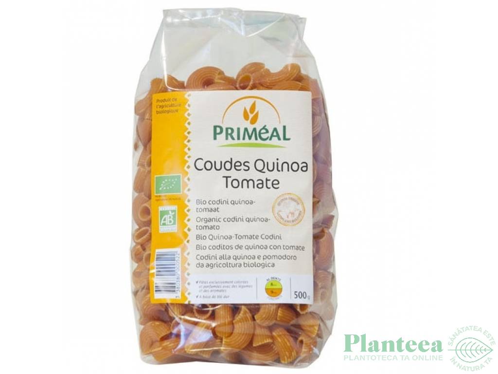 Paste melci grau quinoa rosii eco 500g - PRIMEAL