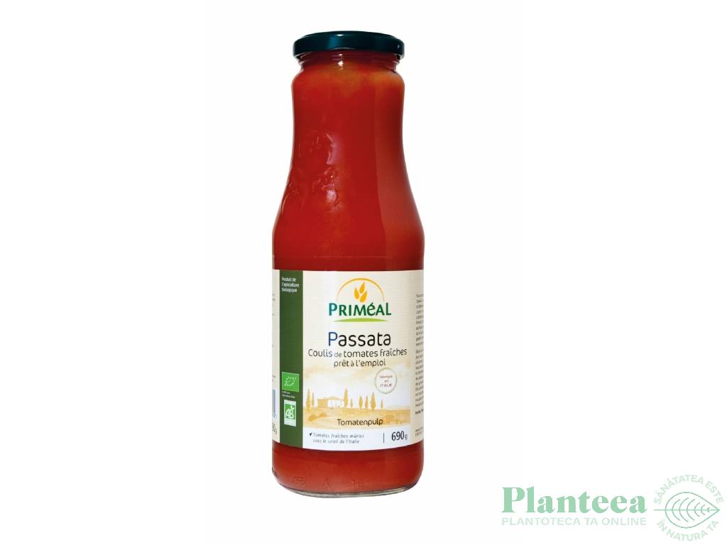 Pulpa rosii zdrobite Passata eco 690g - PRIMEAL