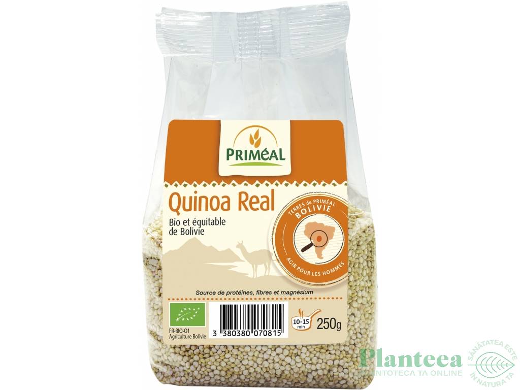 Quinoa alba boabe eco 250g - PRIMEAL