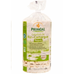 Rondele expandate orez Camargue cu sare eco 130g - PRIMEAL