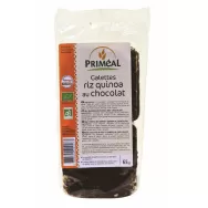 Rondele expandate orez quinoa ciocolata neagra eco 65g - PRIMEAL