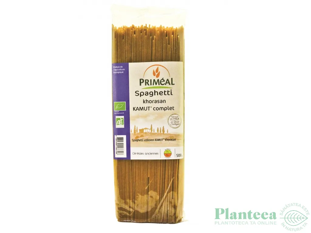 Paste spaghete kamut integral eco 500g - PRIMEAL