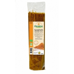 Paste spaghete grau quinoa curry eco 500g - PRIMEAL