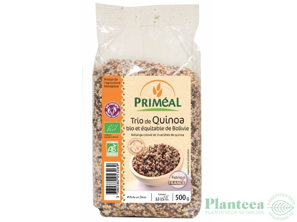 Quinoa trio boabe eco 500g - PRIMEAL